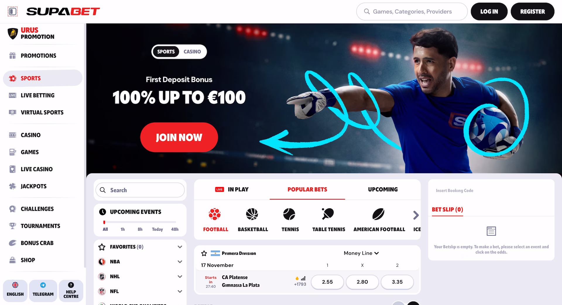 Supabet Sports Betting