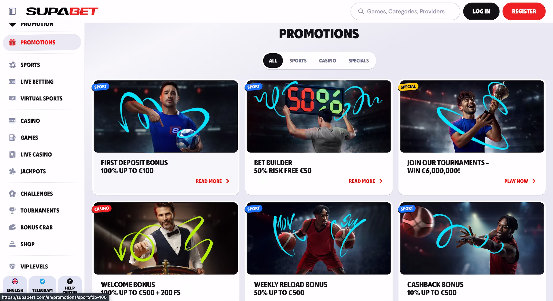 Supabet Promotions
